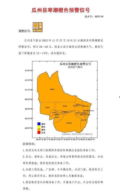 今日瓜州县天气预报,晴空万里，阳光明媚，适宜出行