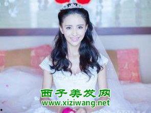 明星网红结婚造型图片,惊艳造型大揭秘！